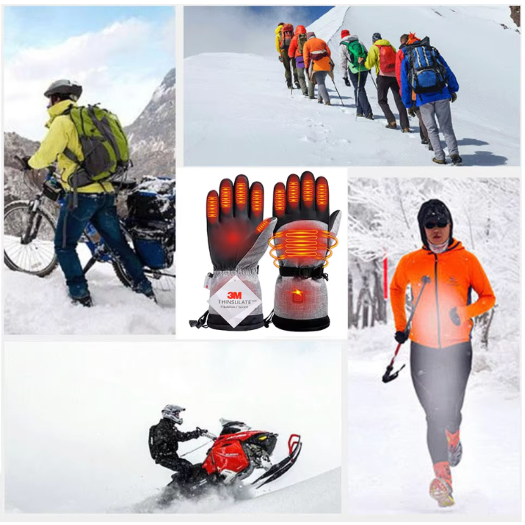 Gants Chauffants Électriques Thinsulate™ avec Isolation 3M